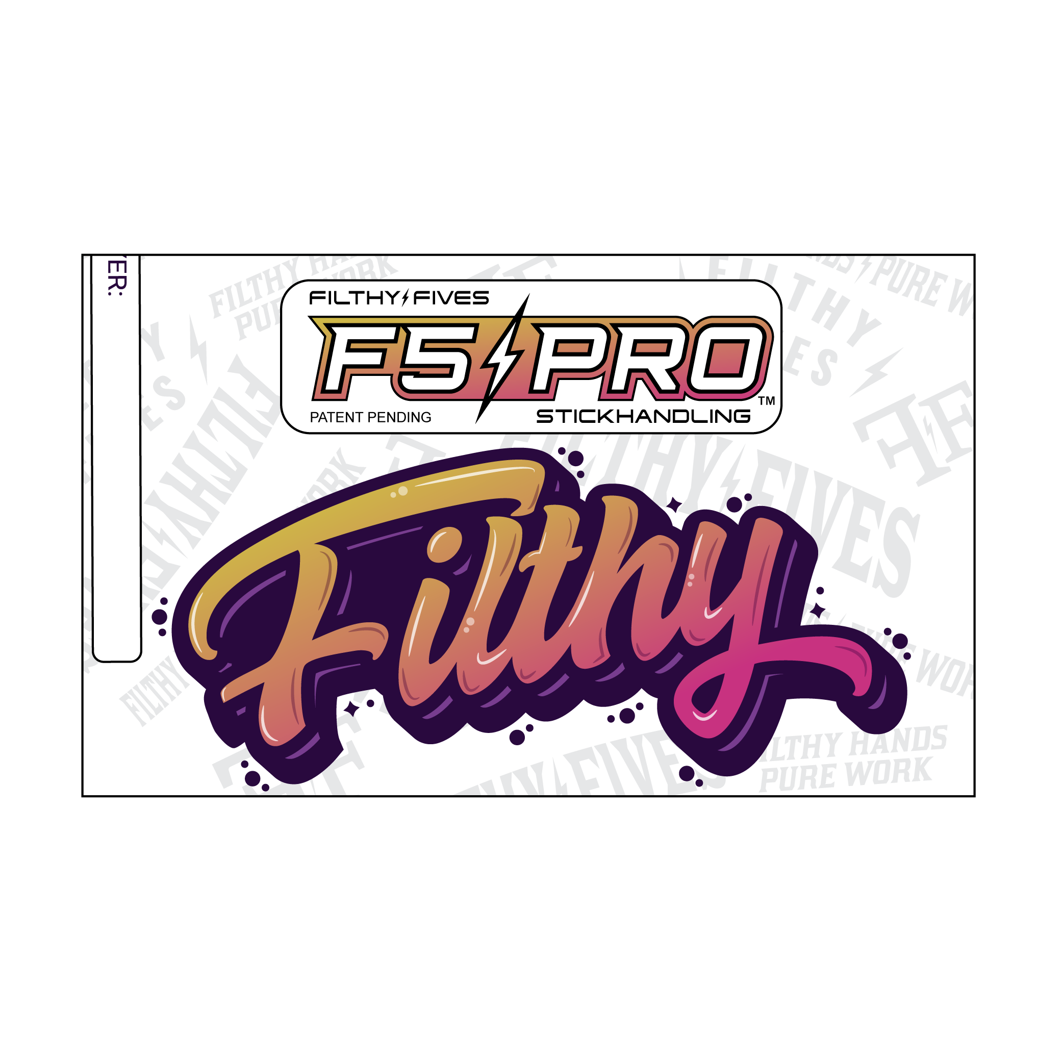 F5 PRO™ Stickhandling Trainer - Filthy Orange