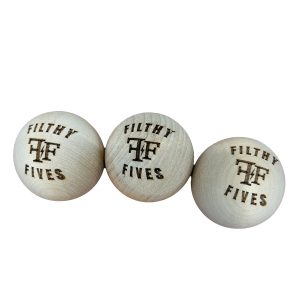 3 pack hardwood balls