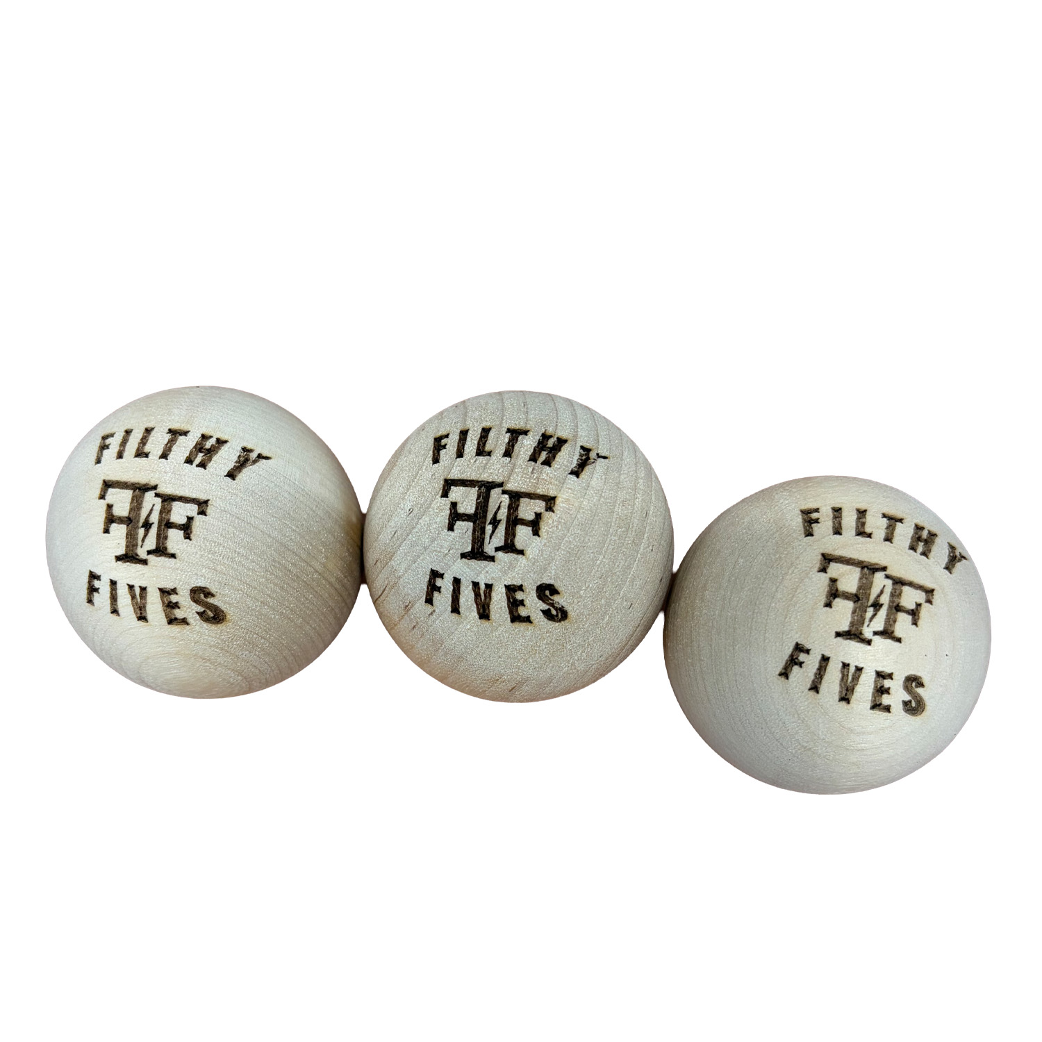 3 pack hardwood balls